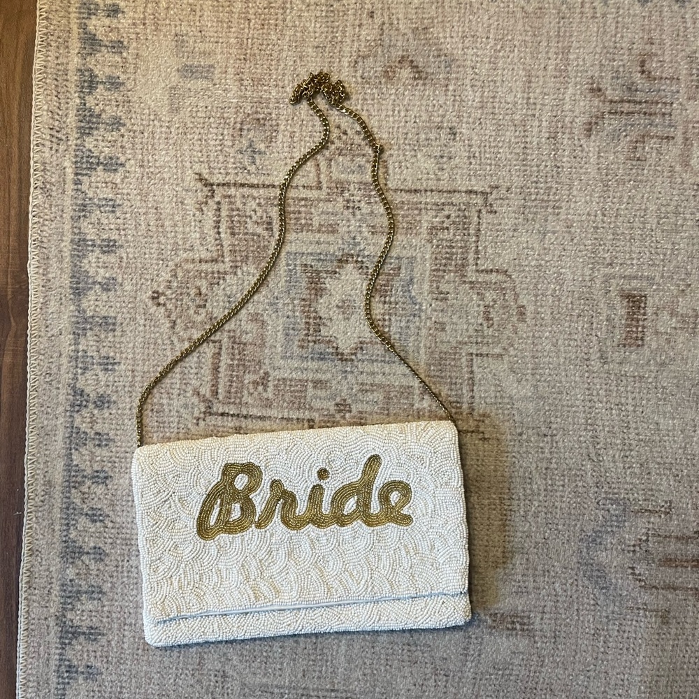 Bride Beaded Clutch